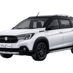 Suzuki XL7 putih dari Altranscar Rent Car untuk layanan sewa mobil dengan supir di Jakarta